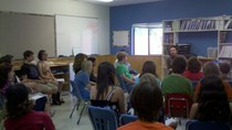 students in desks